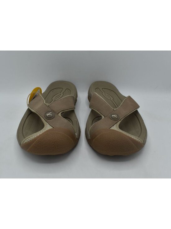 Keen Mens Size 15 Waimea TG Toe Guard Brindle Birch Leather Flip Flops Sandals main image 10